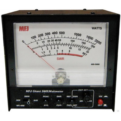 MFJ-868, giant HF SWR/Wattmeter